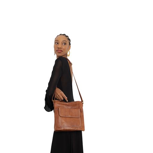 Re:Designed Nyra Small Skuldertaske, Walnut