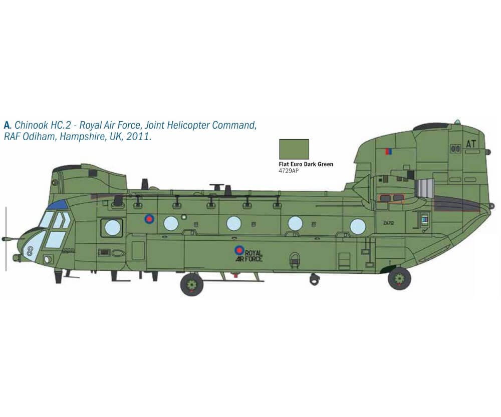 1:48 CHINOOK HC.2 CH-47F