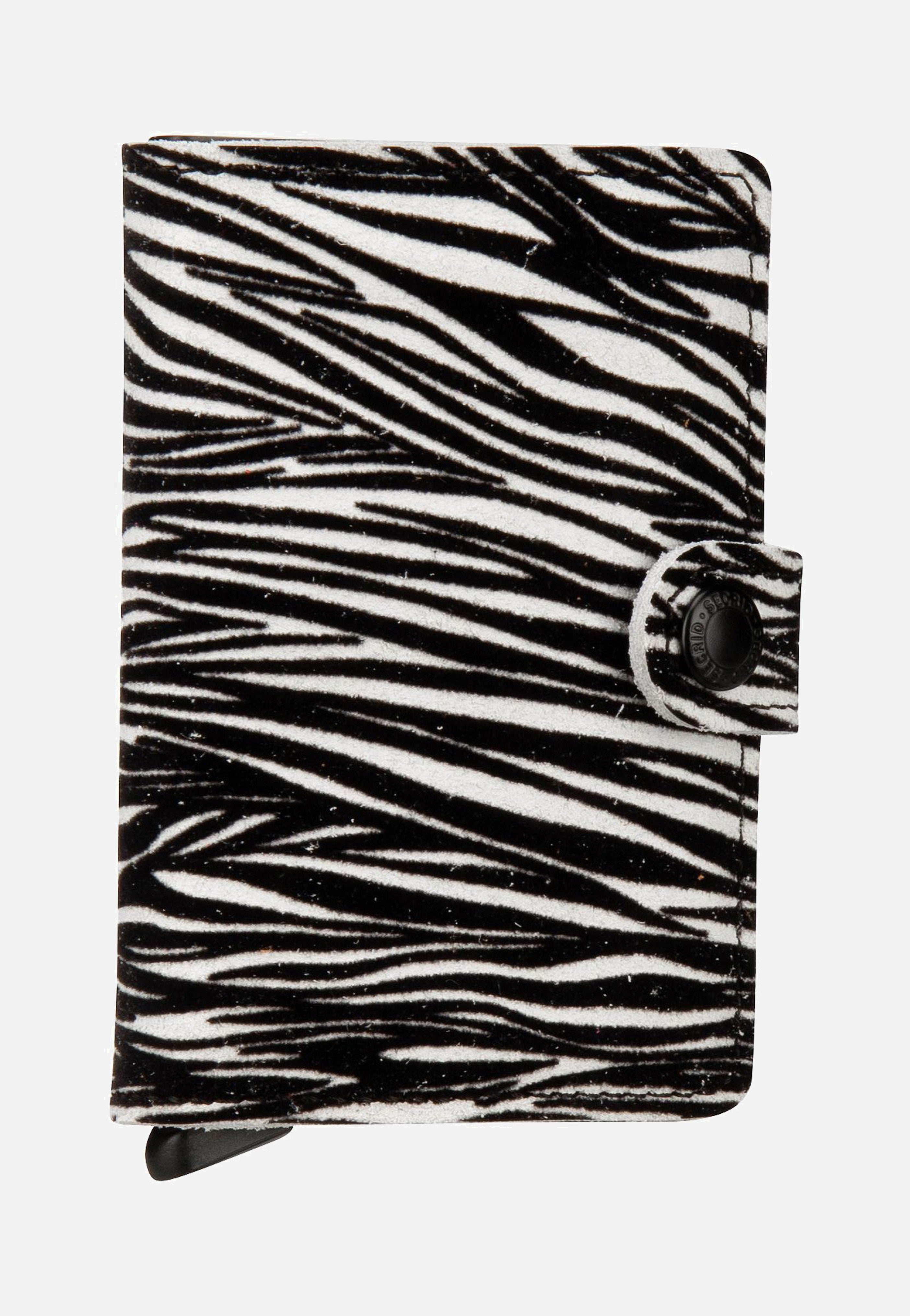 Miniwallet Zebra Light Grey - Portemonnaie