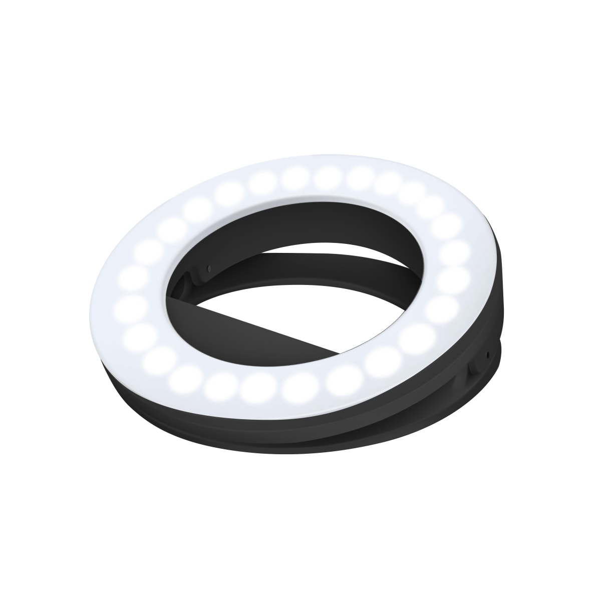 Picture Me selfie LED-lampe (sort)