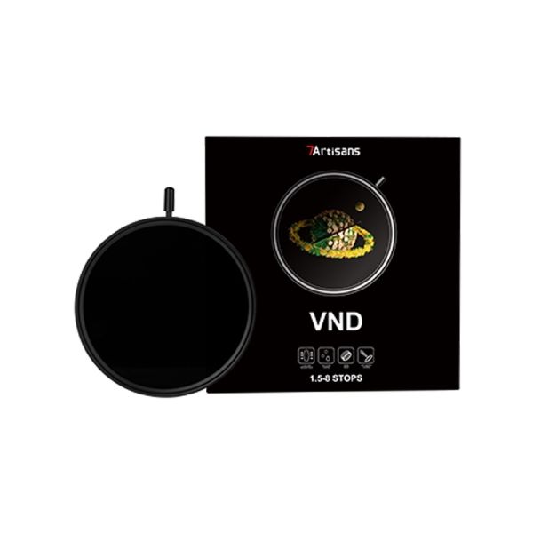 7ARTISANS Nd Variável (vnd) 1.5-8 Stops 62mm
