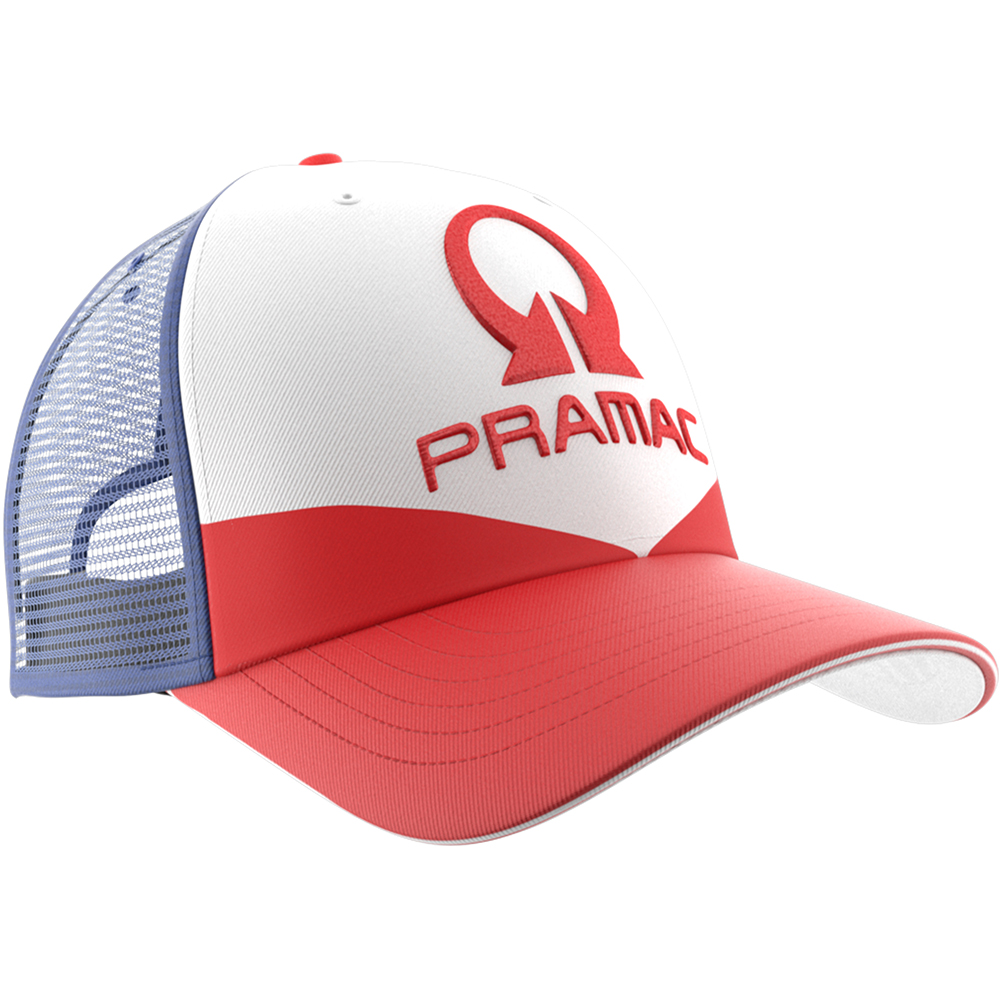 Ixon - Casquette Mesh Pramac 22 Bleu / Blanc / Rouge