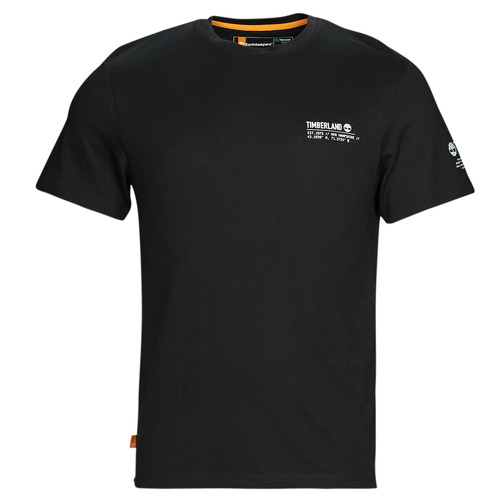 Timberland - COMFORT LUX ESSENTIALS SS TEE - Noir