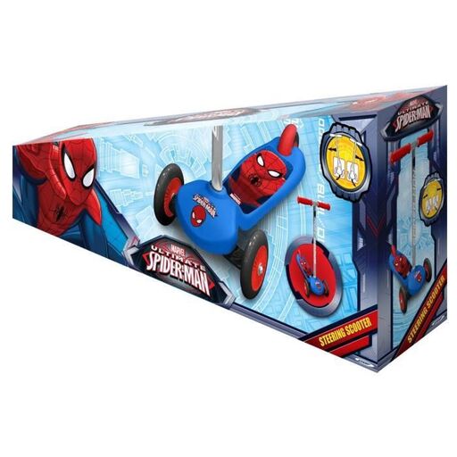 Patinete com direção giratória Stamp Spiderman Marvel