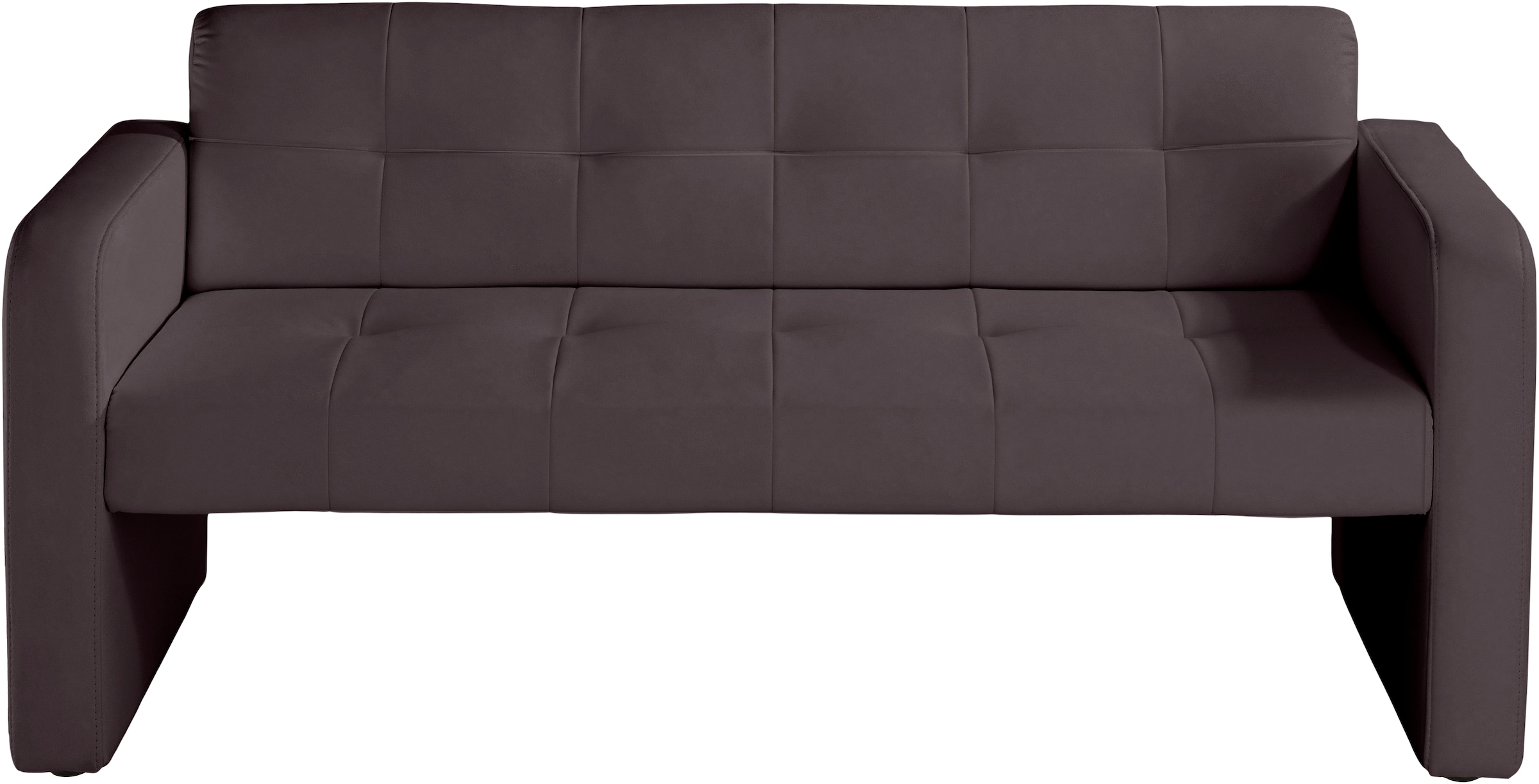 exxpo - sofa fashion Sitzbank »Barista Küchensofa, kompakte Stellmasse, Sitzhöhe 49cm« mit Rückenlehne