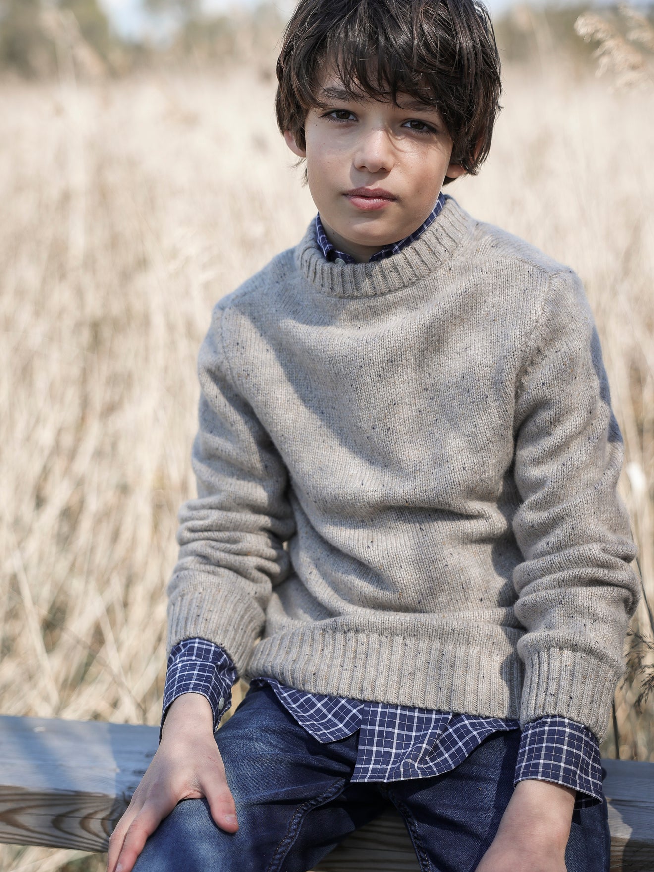 Pull en laine Garçon