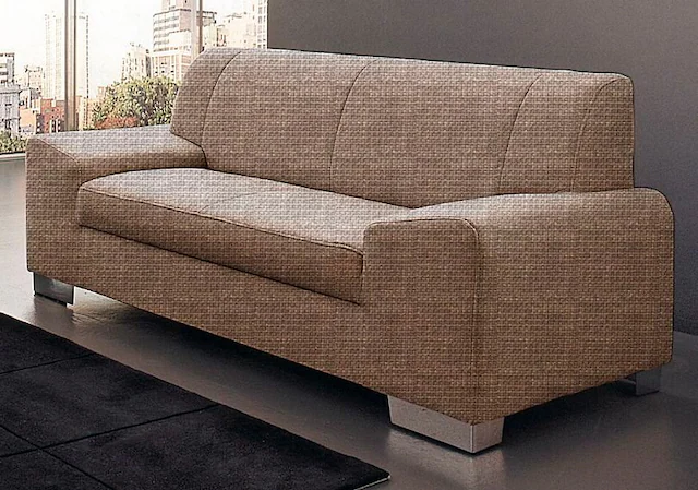 DOMO collection 2-Sitzer »Alisson kubische Formensprache mit abgerundeten Elementen, komfortabel« fester Sitzkomfort