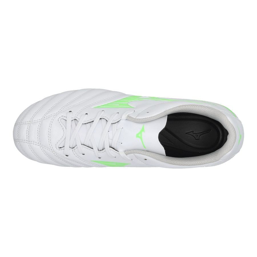 Mizuno Monarcida Neo lll Select AG Frontier - Blanc/Vert Néon Enfant