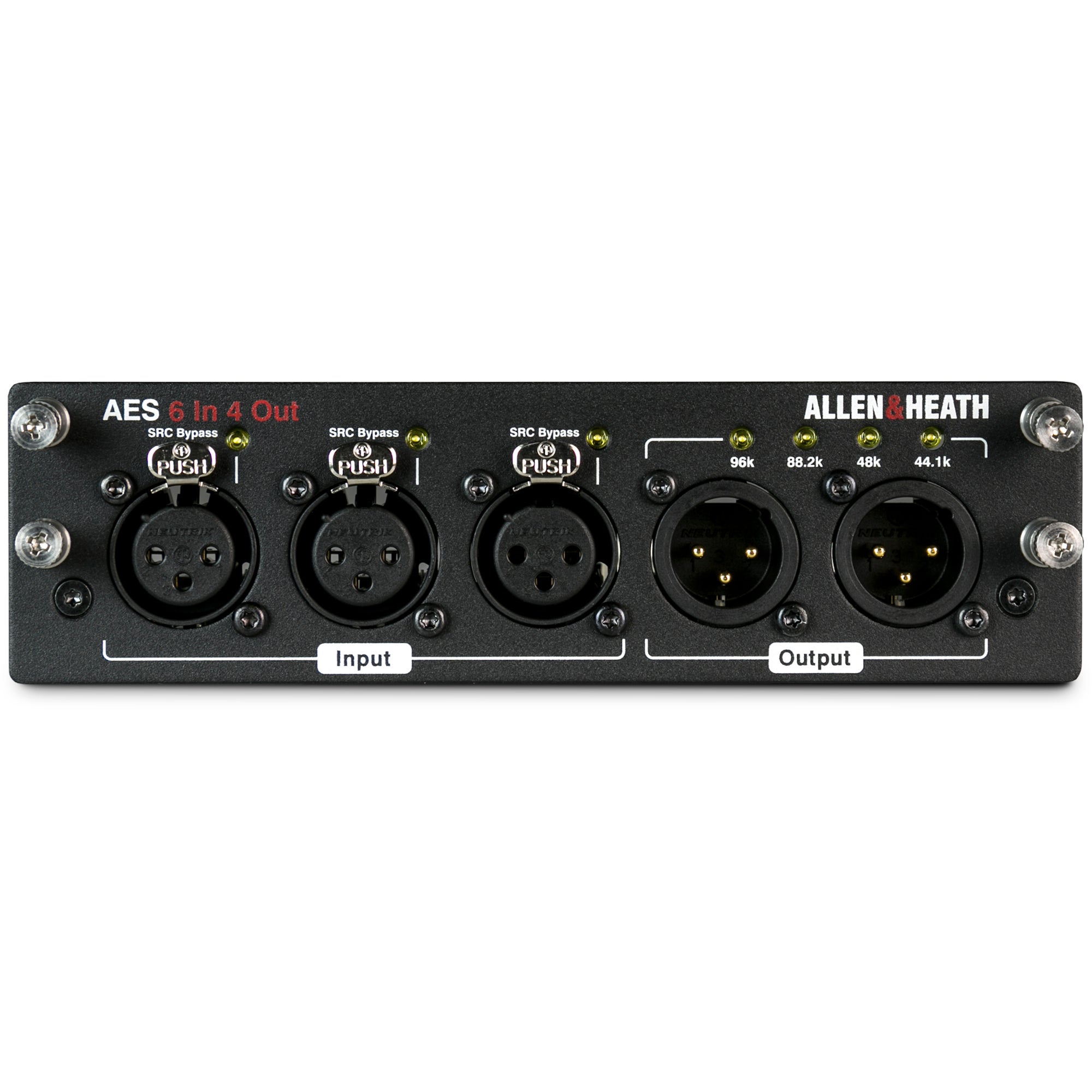 Allen & Heath M-DL-AES6I4O-A AES3 6 inputs 4 outputs kaart voor dLive en Avantis