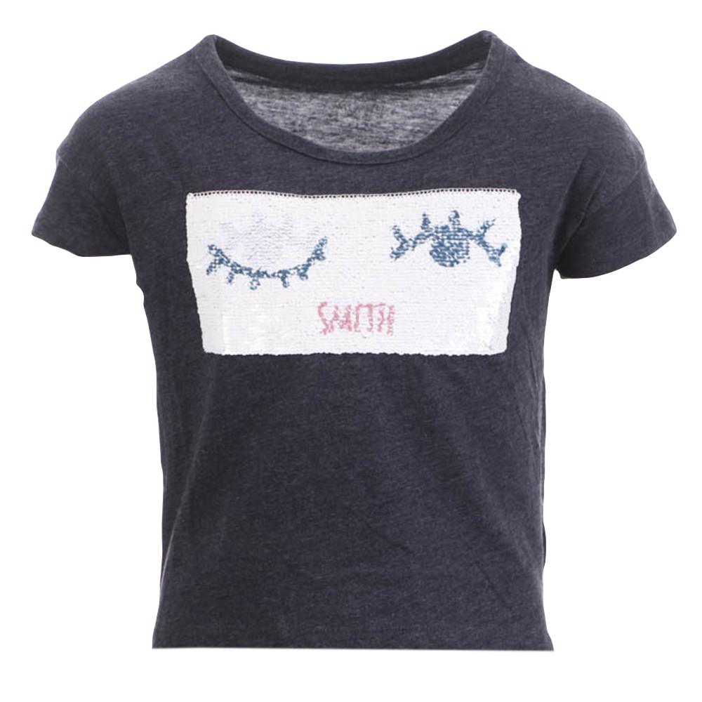 Teddy Smith T-shirt Marine Fille Teddy Smith Tilusion