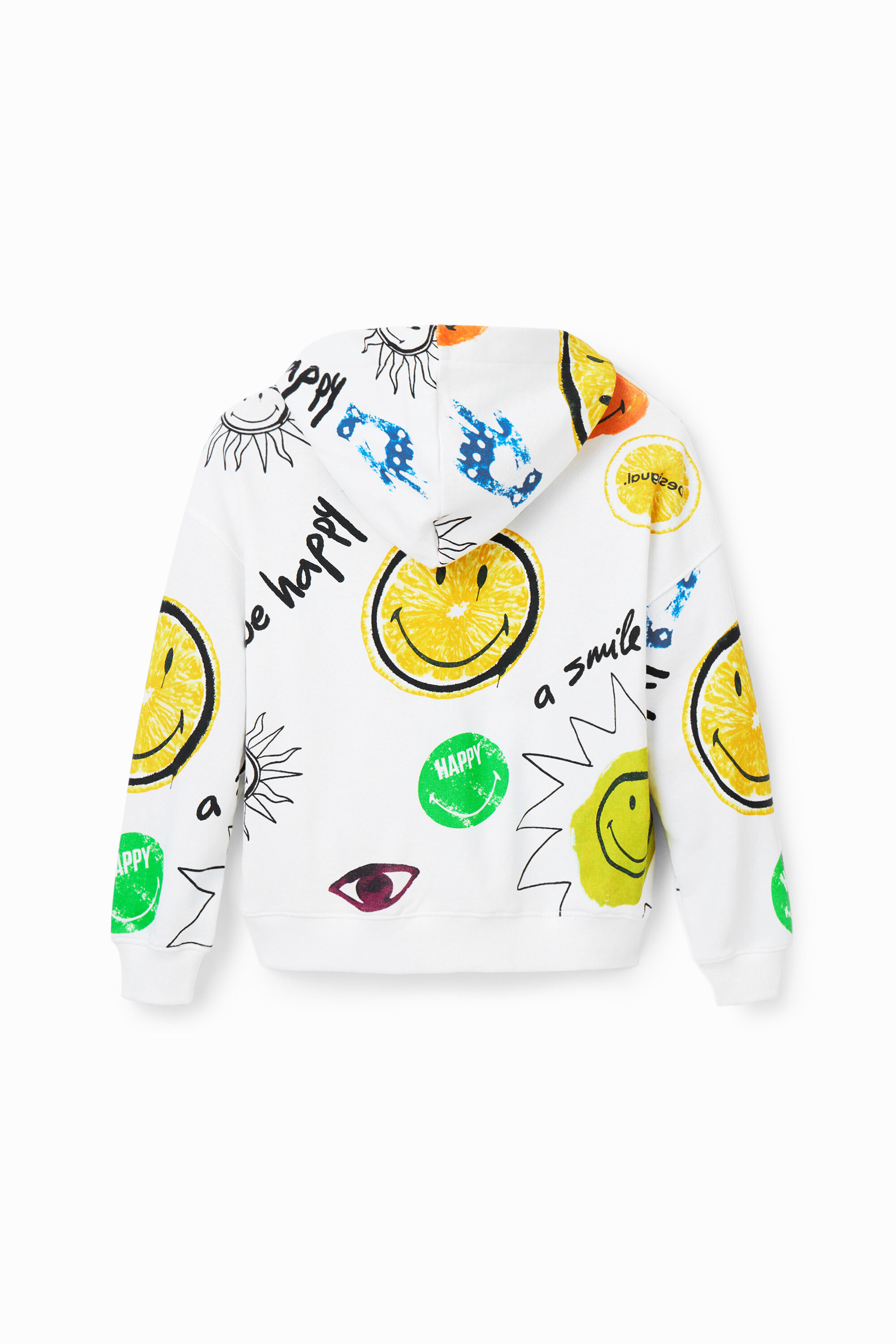 Sweat-shirt oversize Smiley