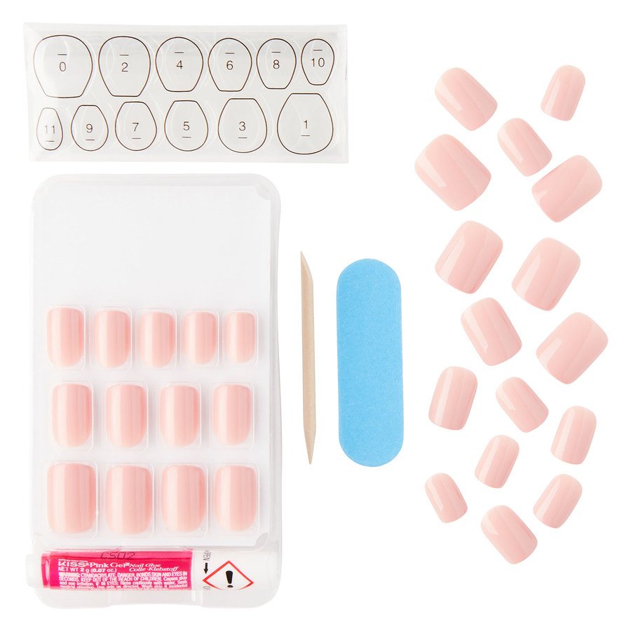 KISS Gel Nails Fantasy Ribbons 28pcs