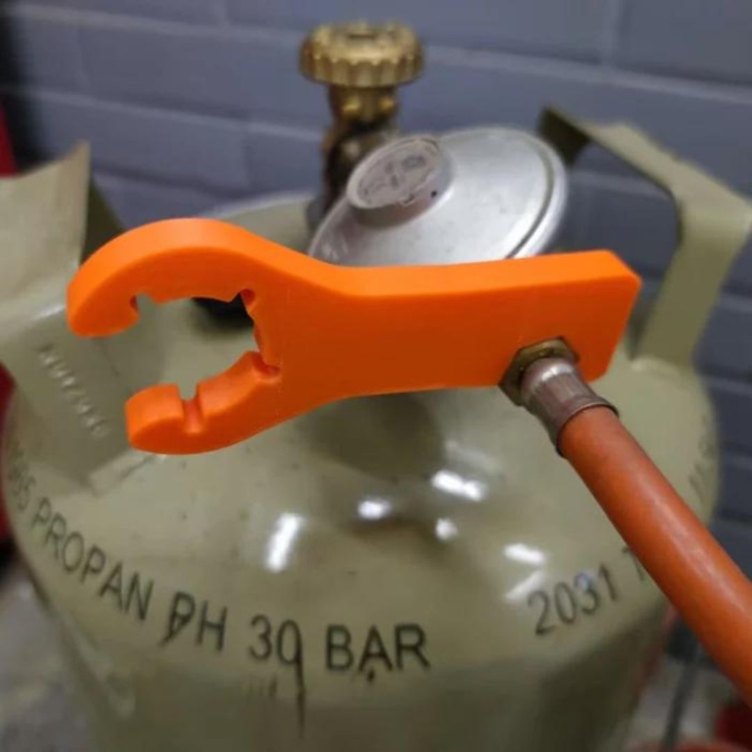 Campline 2 in 1 gasflessleutel met magneet