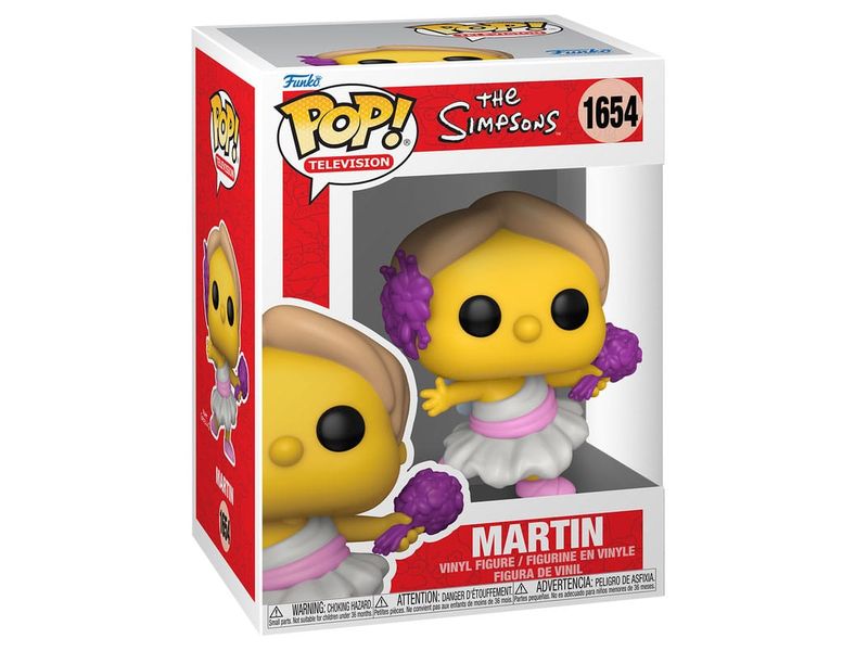 Funko Figur POP! Martin (1654) Sammelfigur aus dem Simpsons-Universum