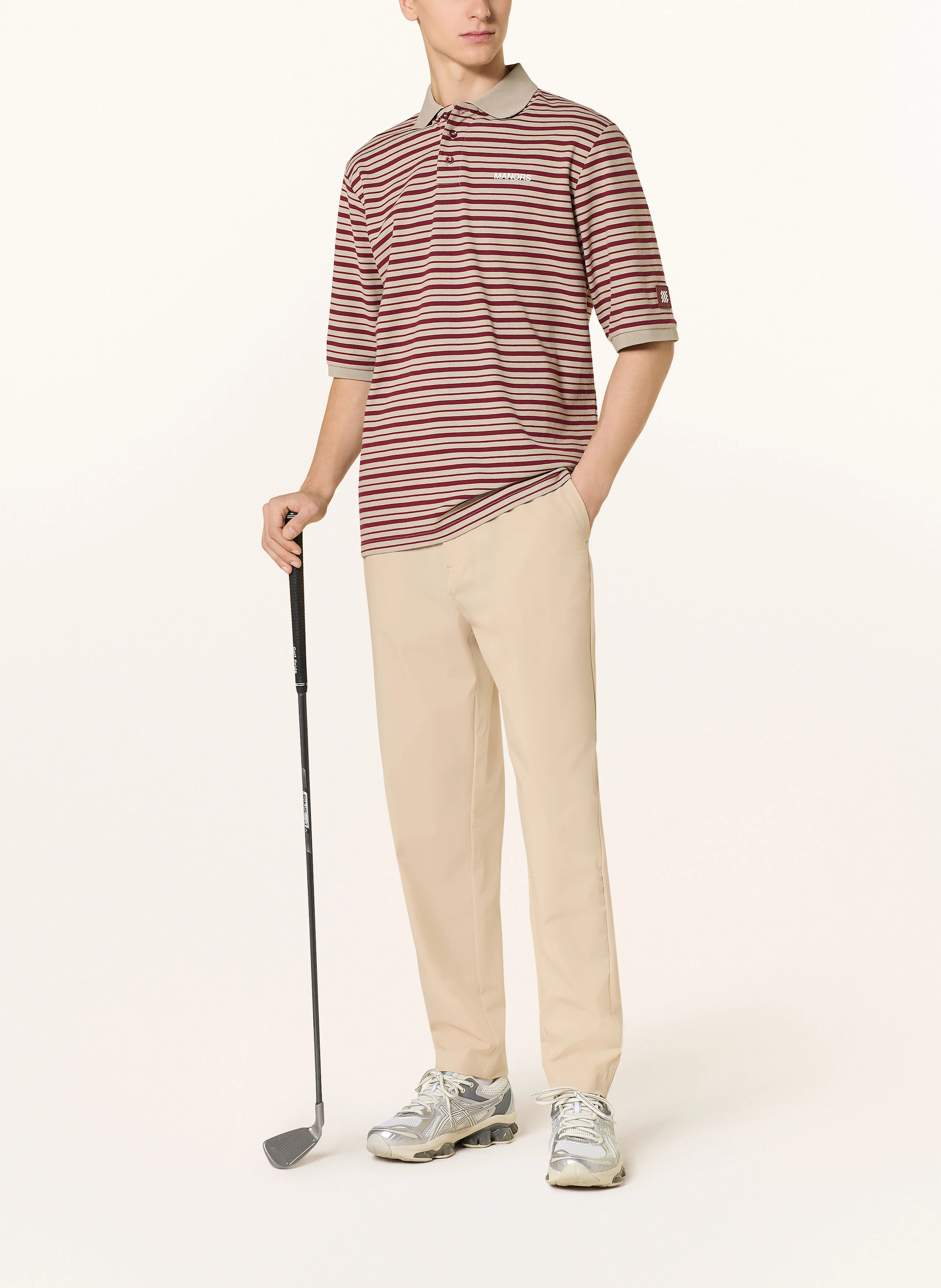 MANORS Pique-Poloshirt G.O.A.T