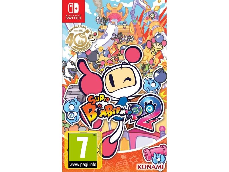 KONAMI Super Bomberman R 2 Party-Kampfspiel für die Switch