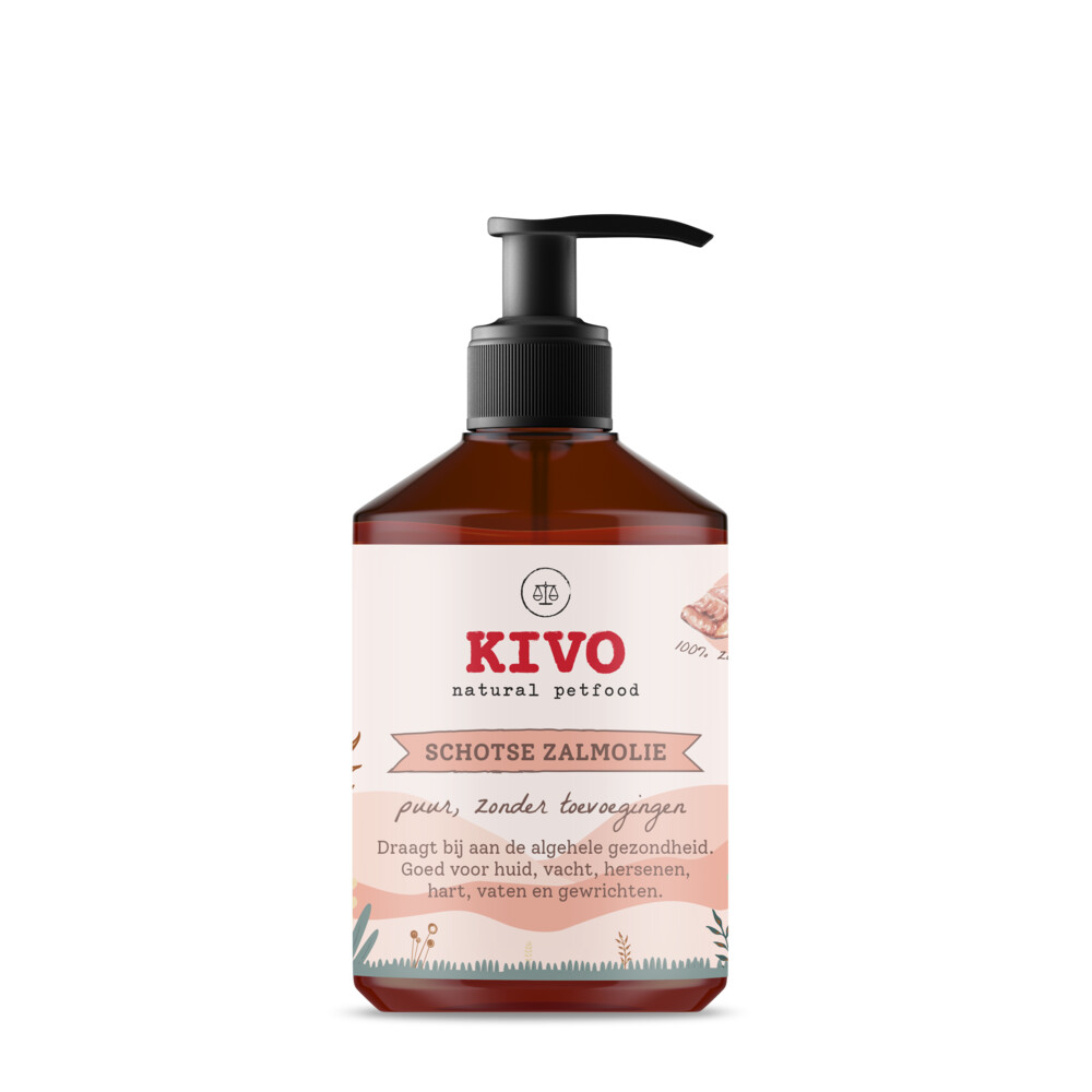 Kivo Schotse Zalmolie 500 ml