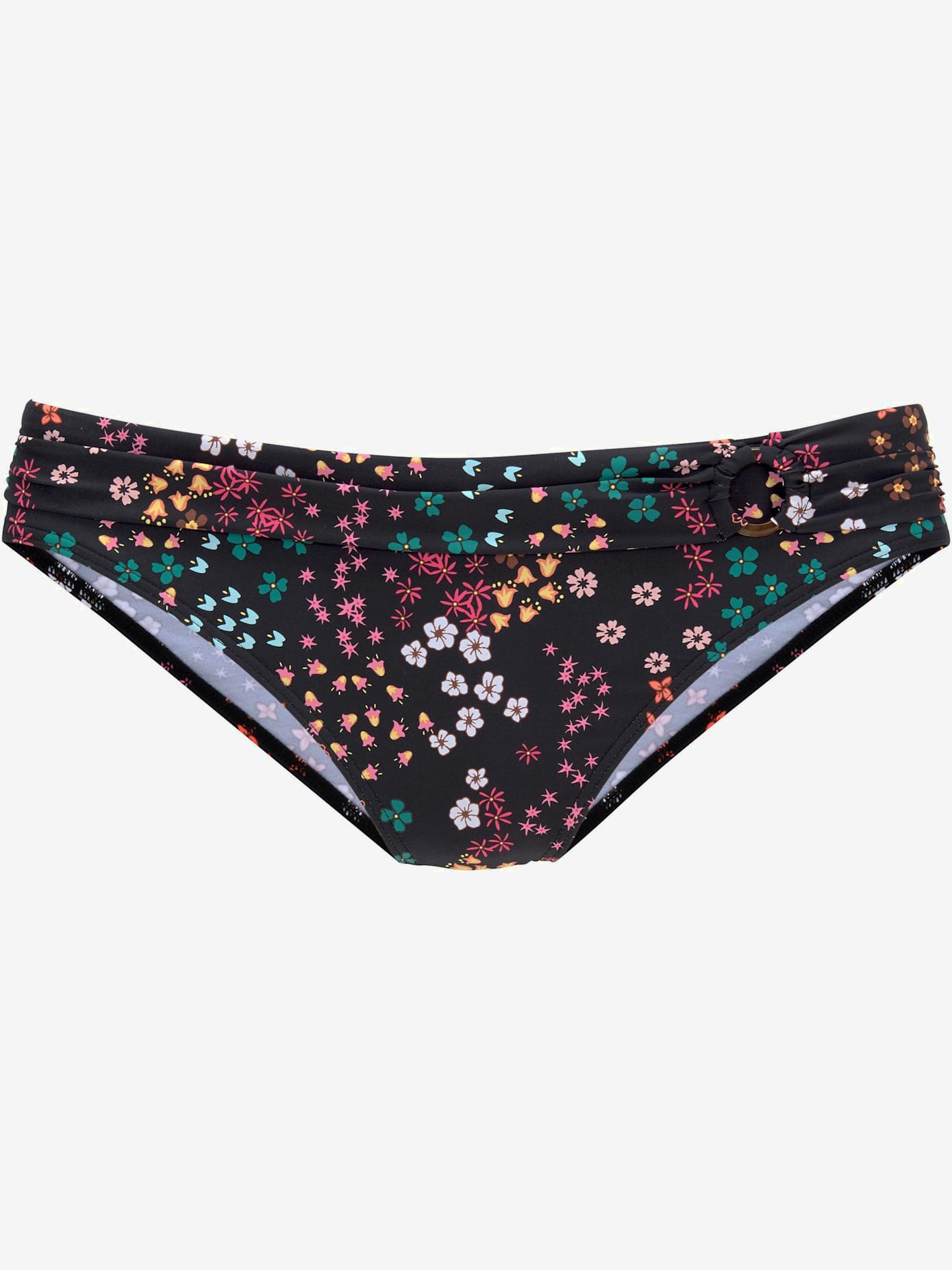 Bas de maillot de bain imprimé floral moderne