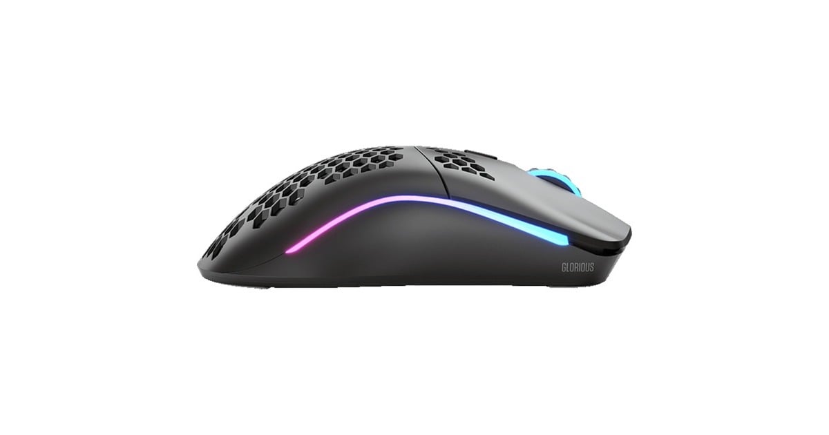 GloriousModel O Wireless gaming muis  (Zwart, 19.000 dpi, RGB leds)