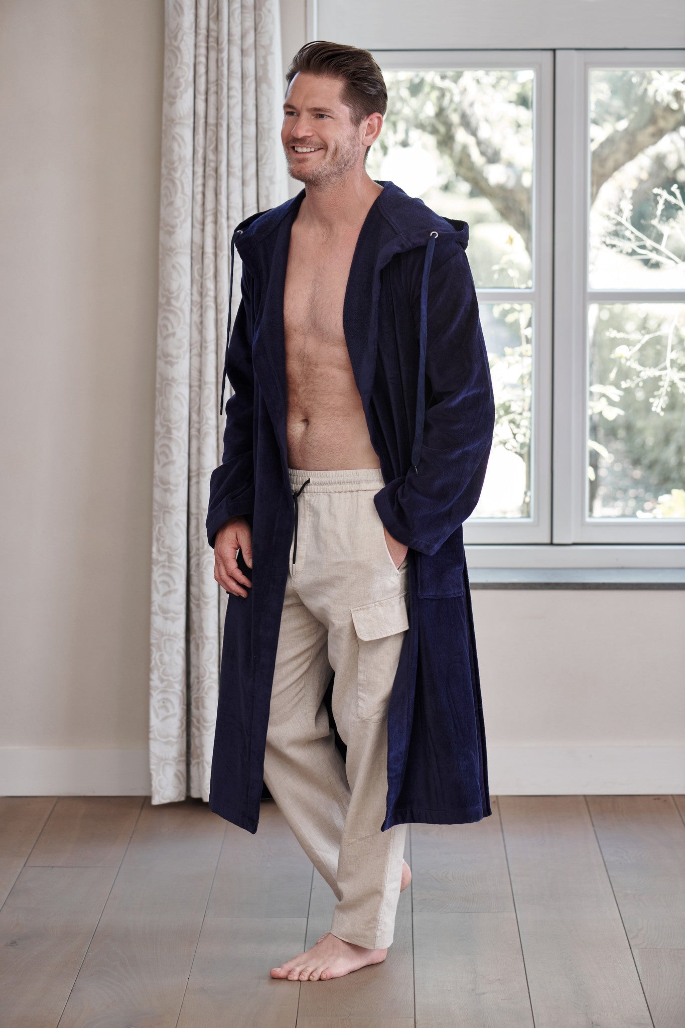 Rio Badjas Dark Navy | M | Blauw | Katoen