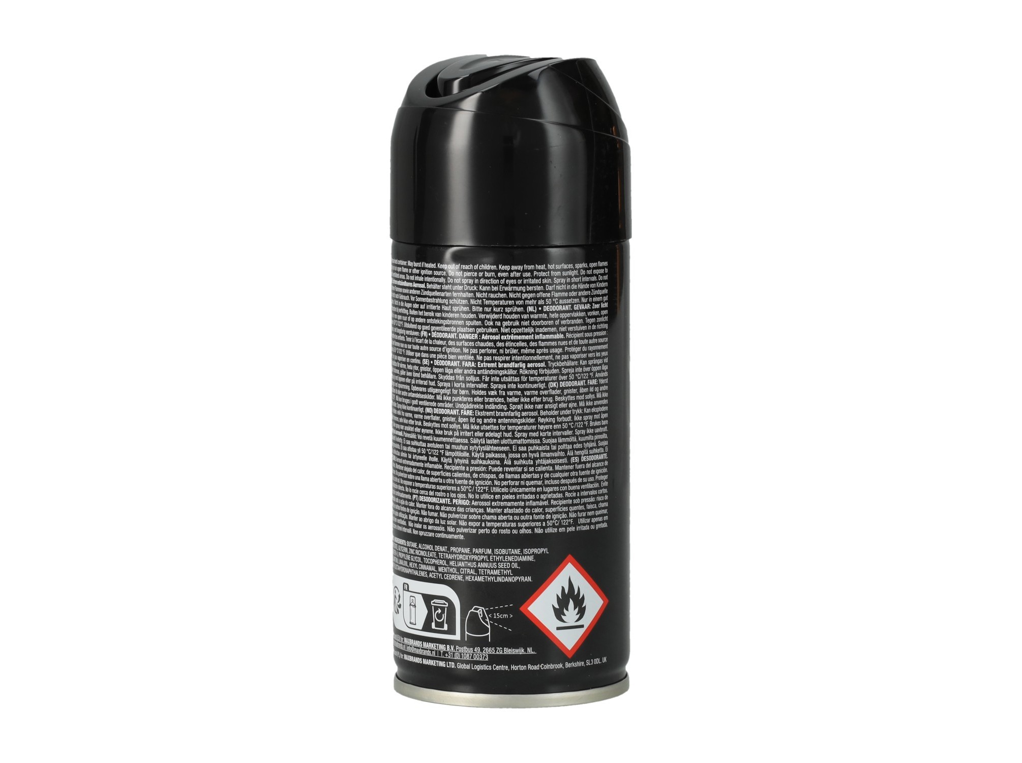 DESODORIZANTE BODY-X FUZE ACTIVE 150ML