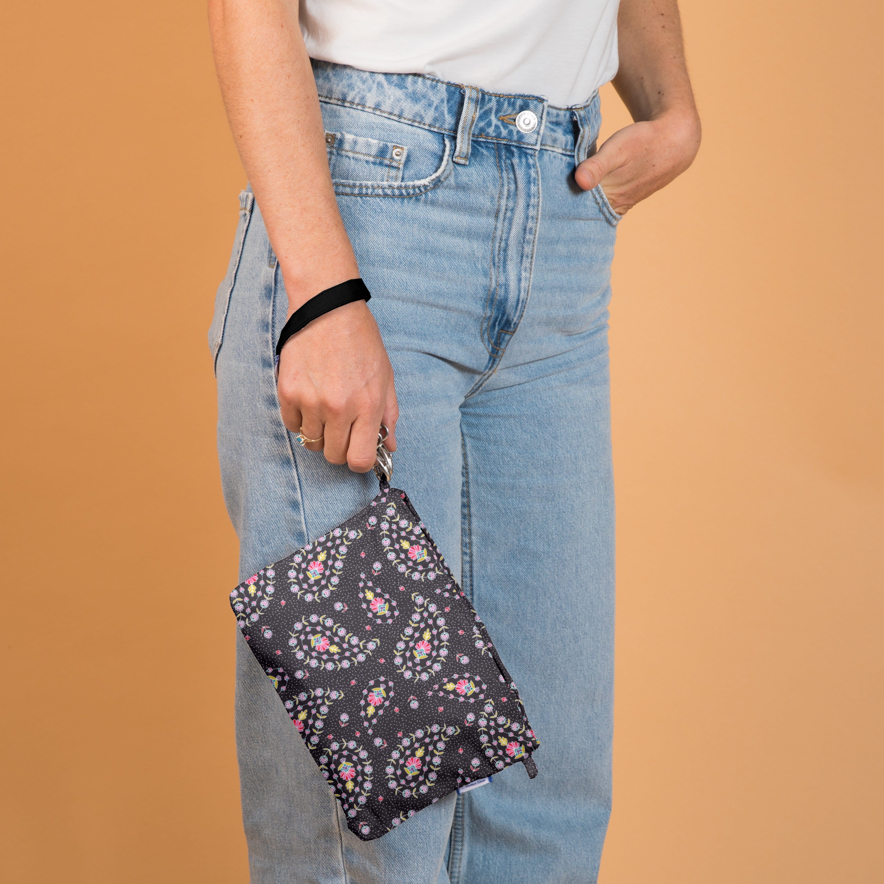 Pochette Tissu Bleudana