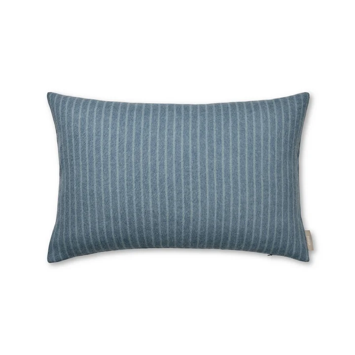 Elvang - Stripes Kissenbezug, 40 x 60 cm, mirage blau