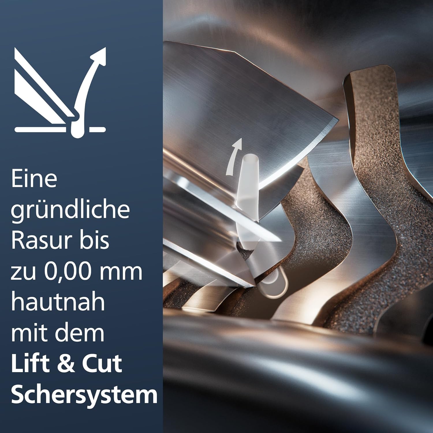 PHILIPS Shaver S9000 Prestige, elektrischer Nass- und Trockenrasierer, Gold, SkinIQ Technologie, Reiseetui, Qi-Ladepad, Präzisionstrimmer, Nasenhaartrimmer und Reinigungsstation, Modell SP9882/36
