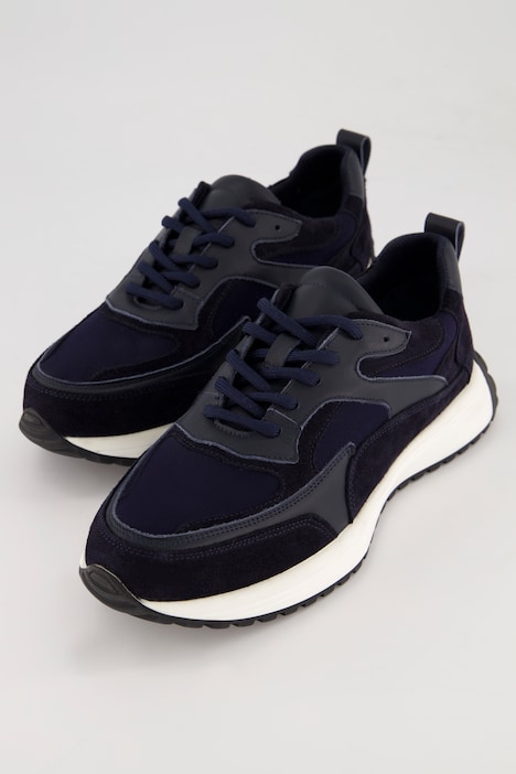 Vitaform Leder-Sneaker, Wechselfußbett, Komfortweite