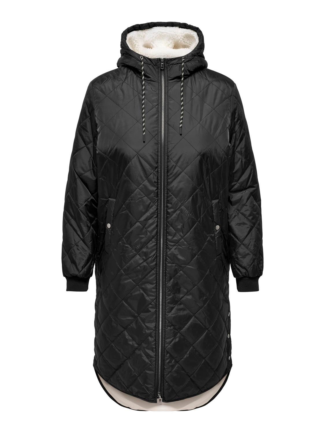 CARNEWSANDY Steppjacke Black