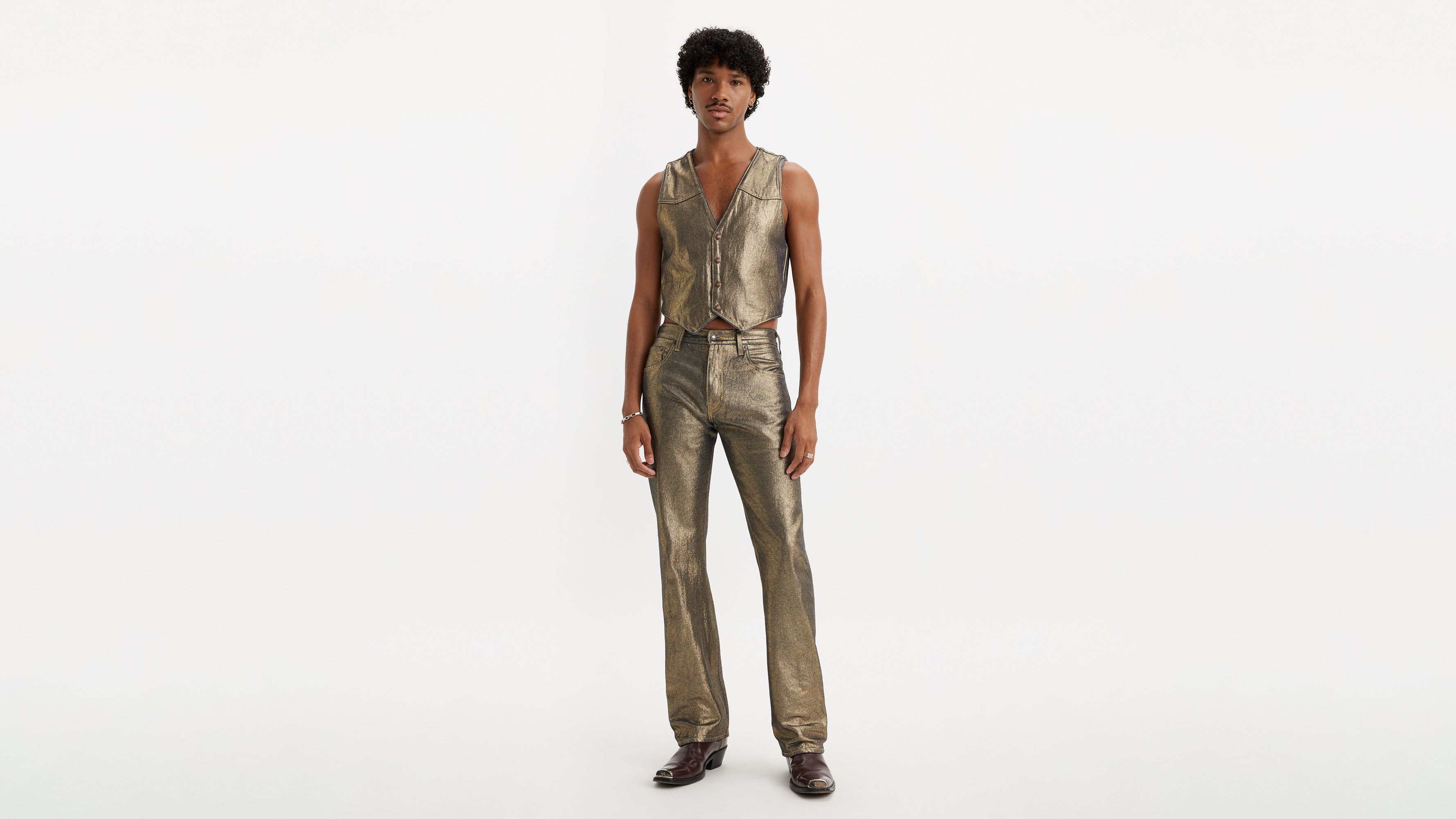 Levi's® Pride Jean 517™ Bootcut - Golden Spurs - Jaune