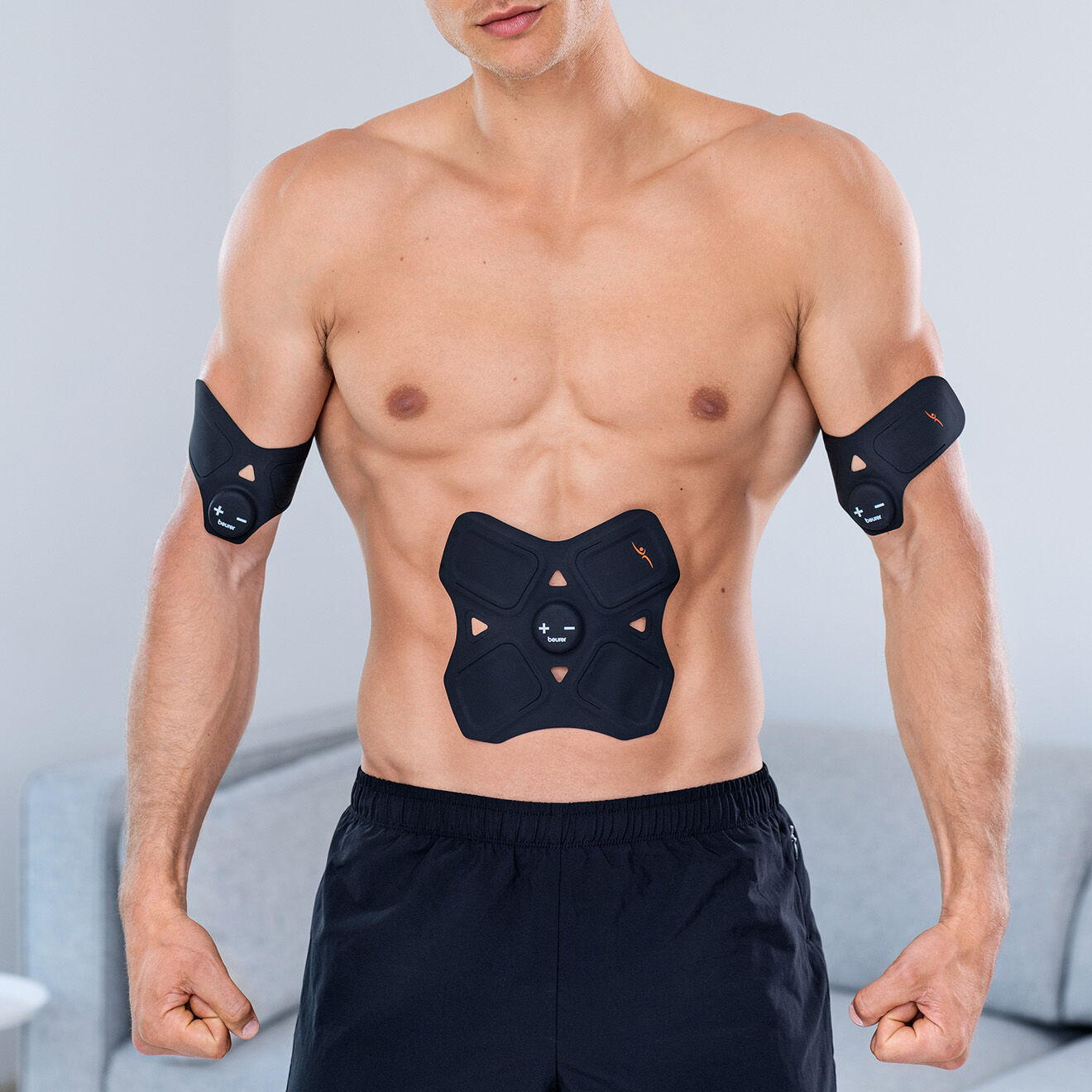 Beurer Appareil de musculation pour abdos, bras et jambes noir