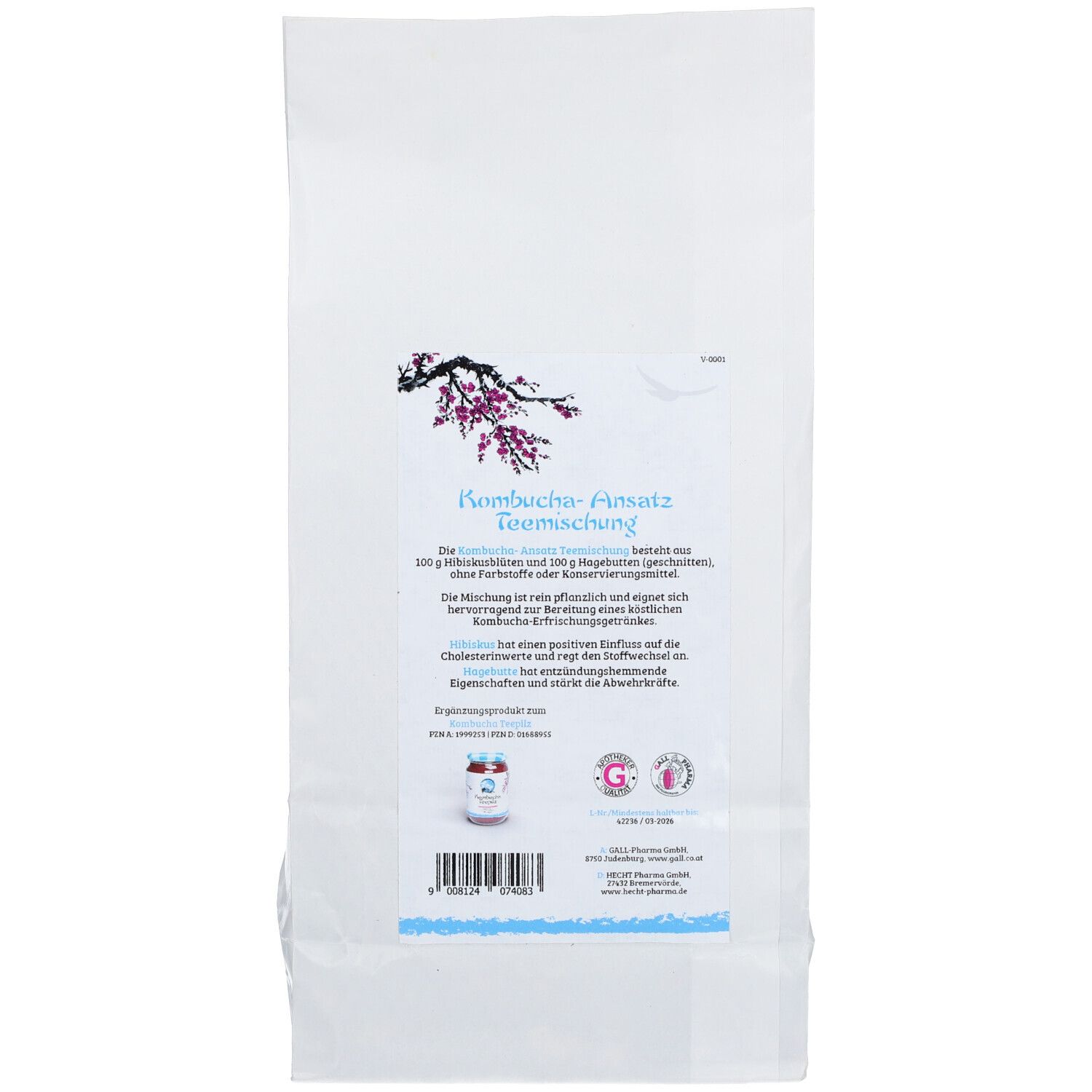 GALL PHARMA Kombucha-Ansatz Teemischung