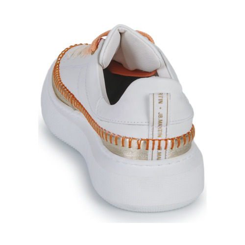 JB Martin - FLEUR - Veau blanc / orange
