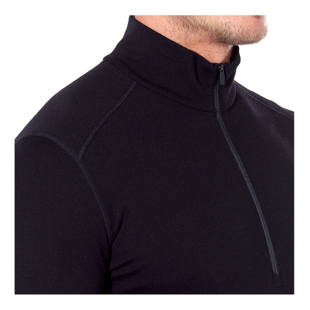Icebreaker 260 TECH MERINO - Sous-couche Homme black