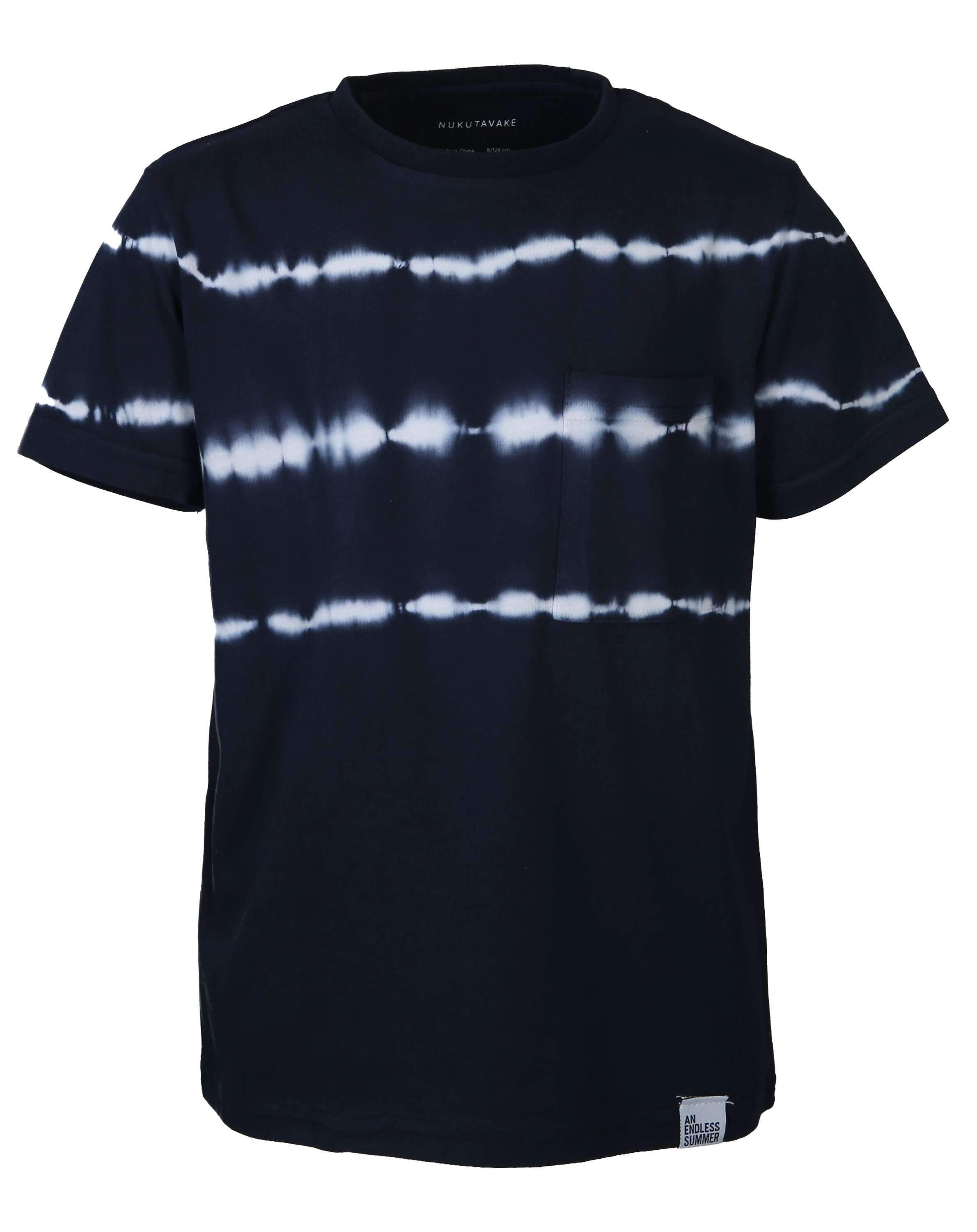 T-Shirt TIE DYE in marine