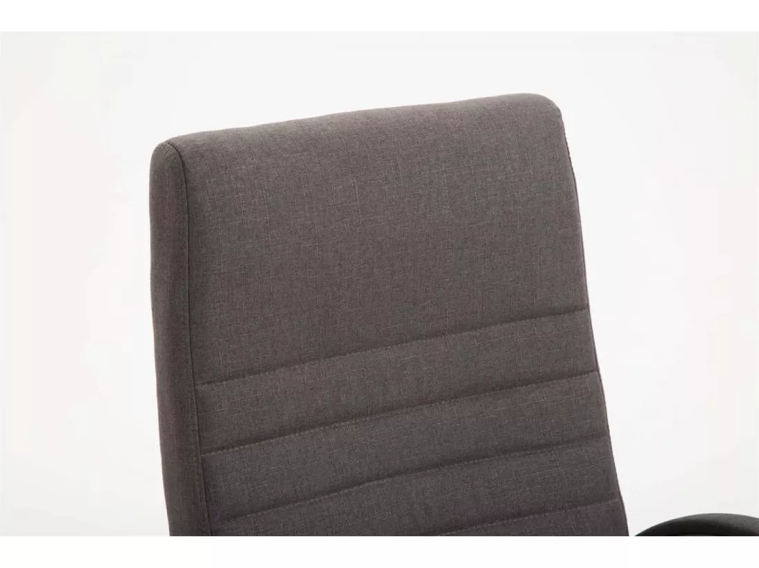 Fauteuil de bureau Valais - Tissu gris foncé110.00