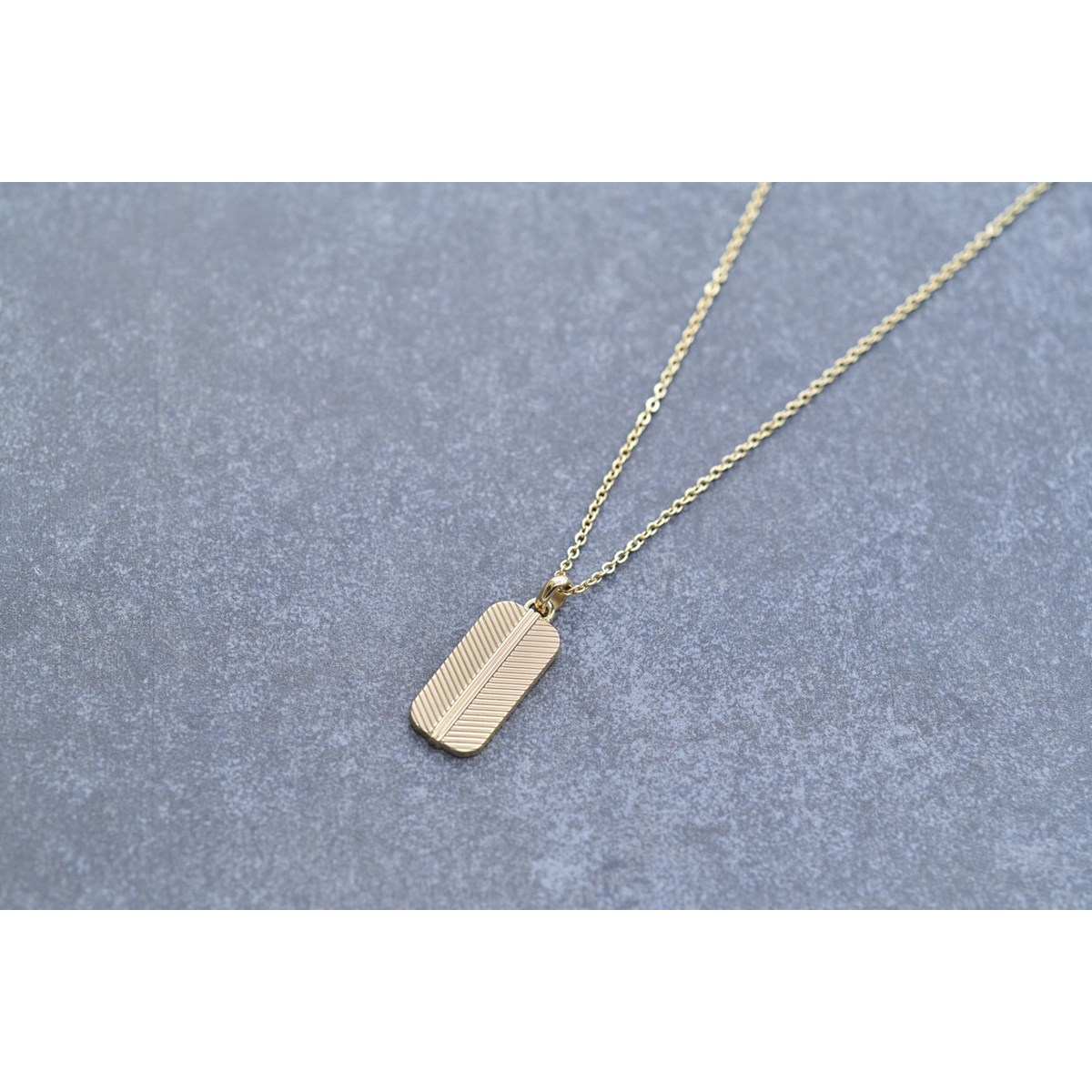 Collier mono-motif Leopold en Acier 316L