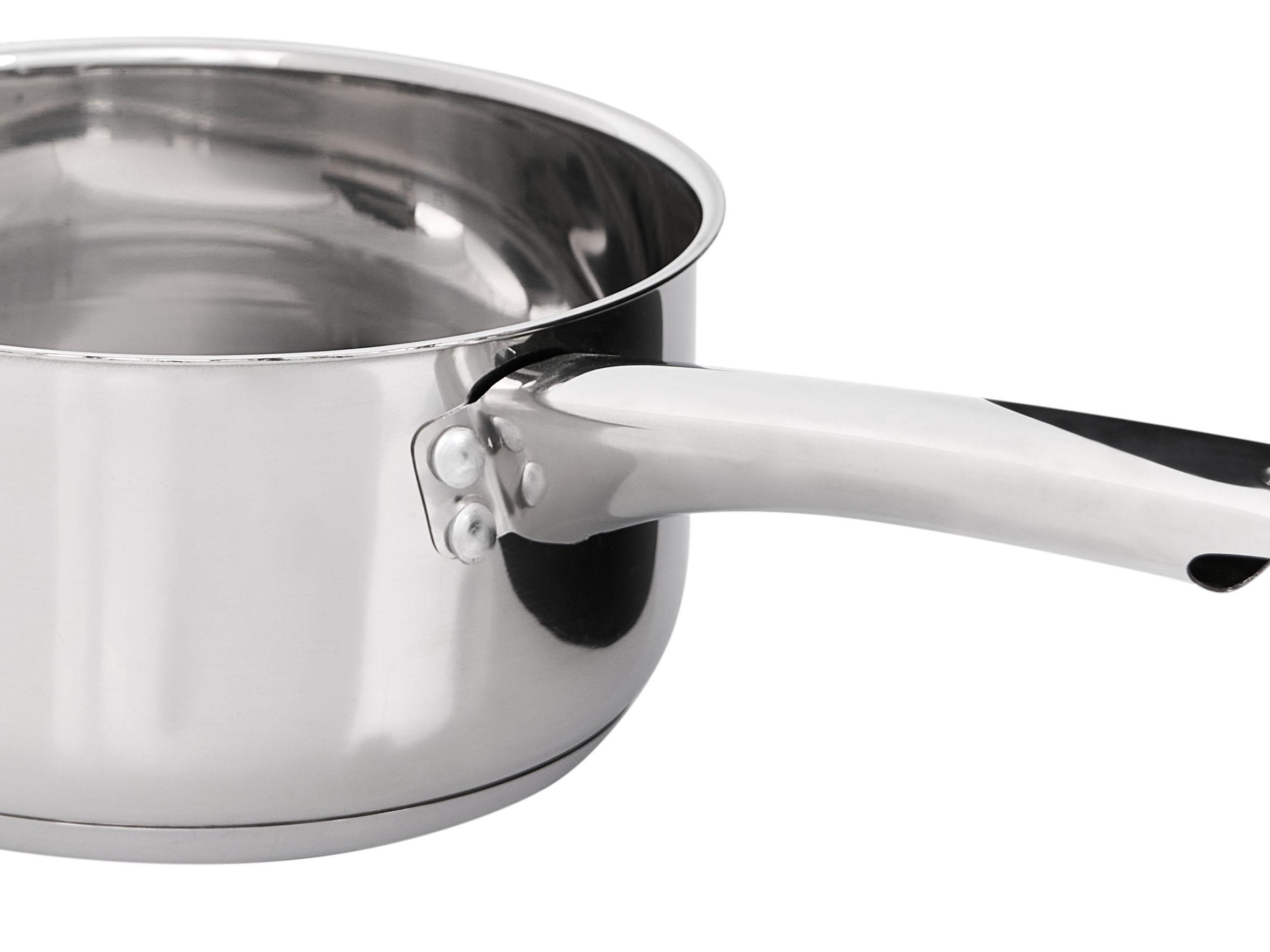 10-delige pannenset PRIMECOOK Roestvrij staal Zilver