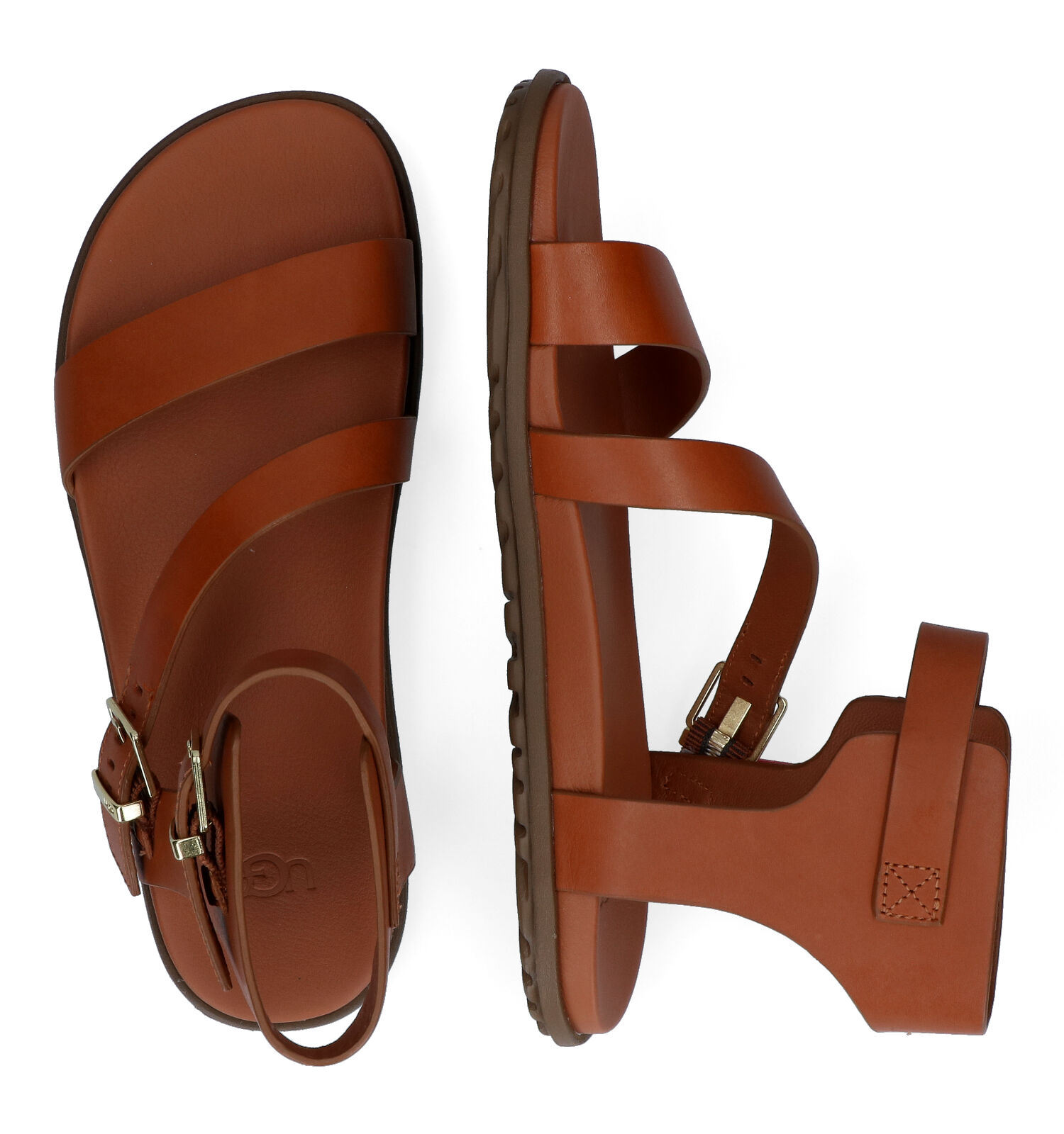 Sandalen cognac