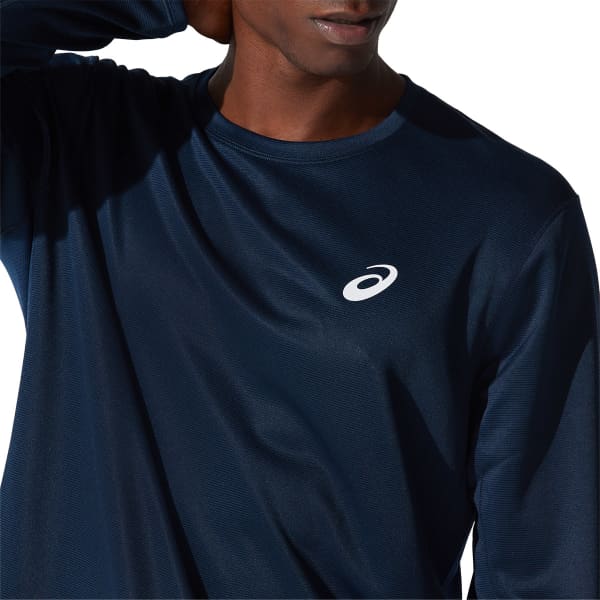 T-shirt trail ASICS CORE LS TOP BLUE