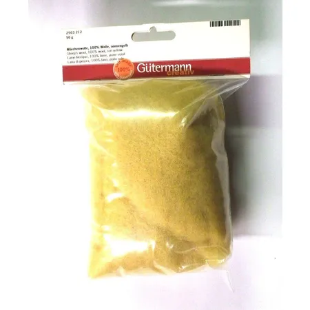 Gütermann Märchenwolle, sonnengelb, 50g