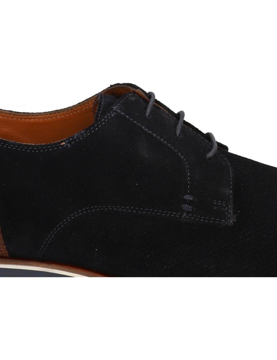 Veloursleder Schnürer elegant