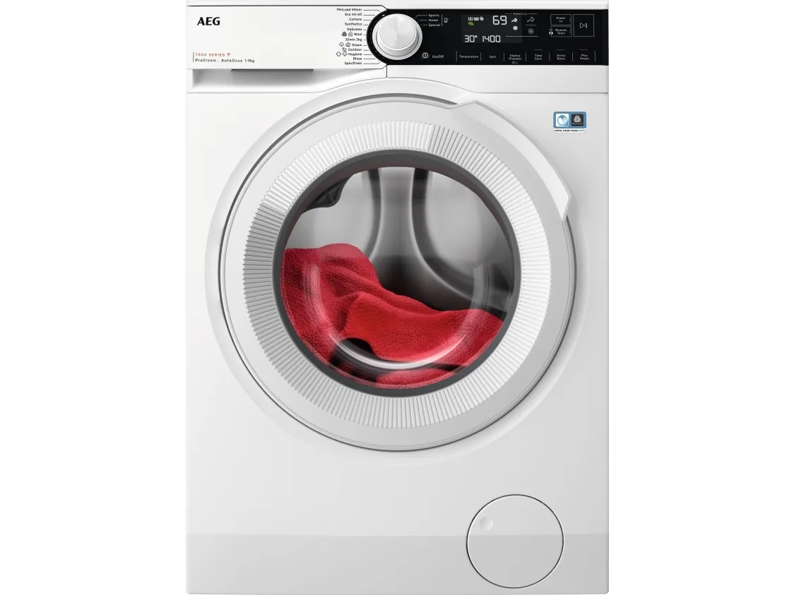 AEG 7000 Series LR732R94Q - Vaskemaskine - Wi-Fi - bredde: 59.7 cm - dybde: 66 cm - højde: 84.7 cm - frontbetjening - 9 kg - 1400 rpm