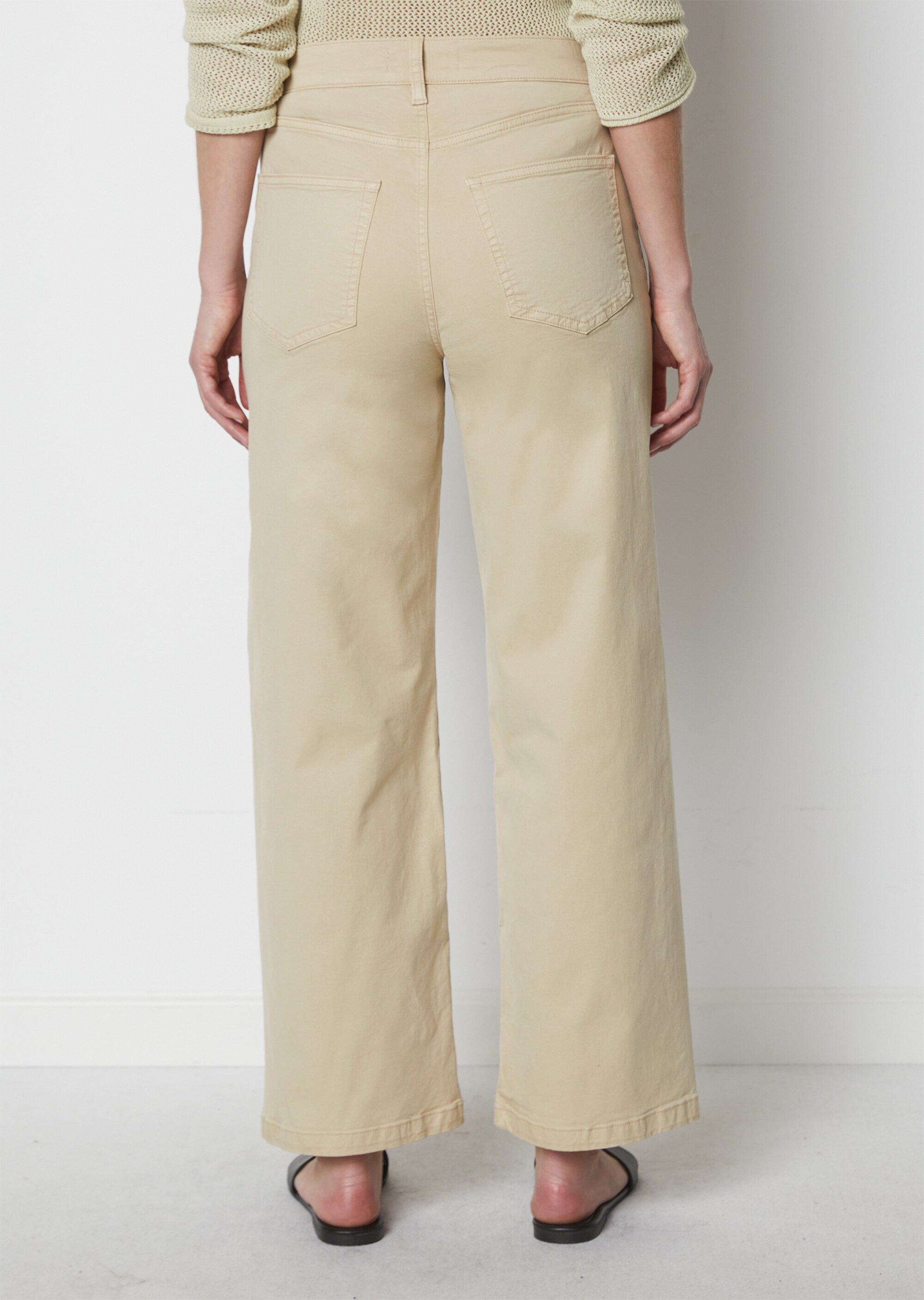 Wide Leg Pantsaus Organic-Cotton-Lyocell-Stretch-Mix