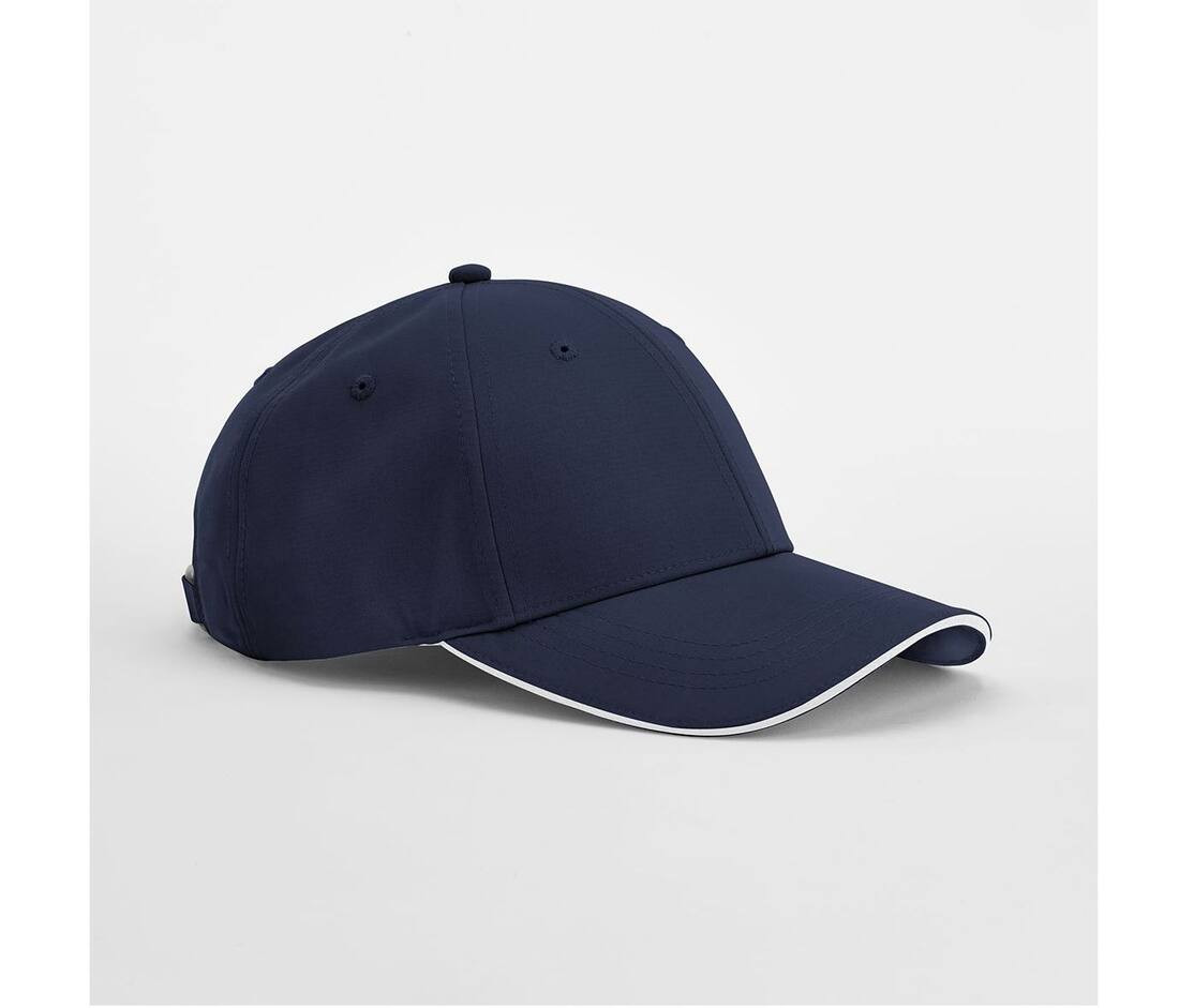 BEECHFIELD BF195R - Casquette 6 panneaux avec liseré