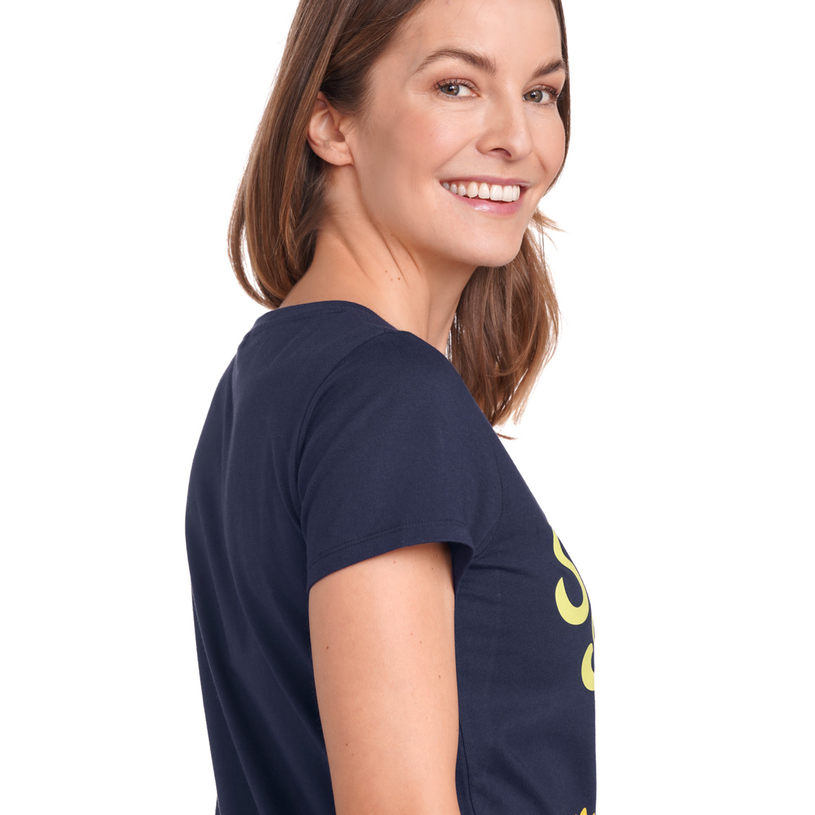 Gina Sesamstraße T-Shirt mit Print dunkelblau