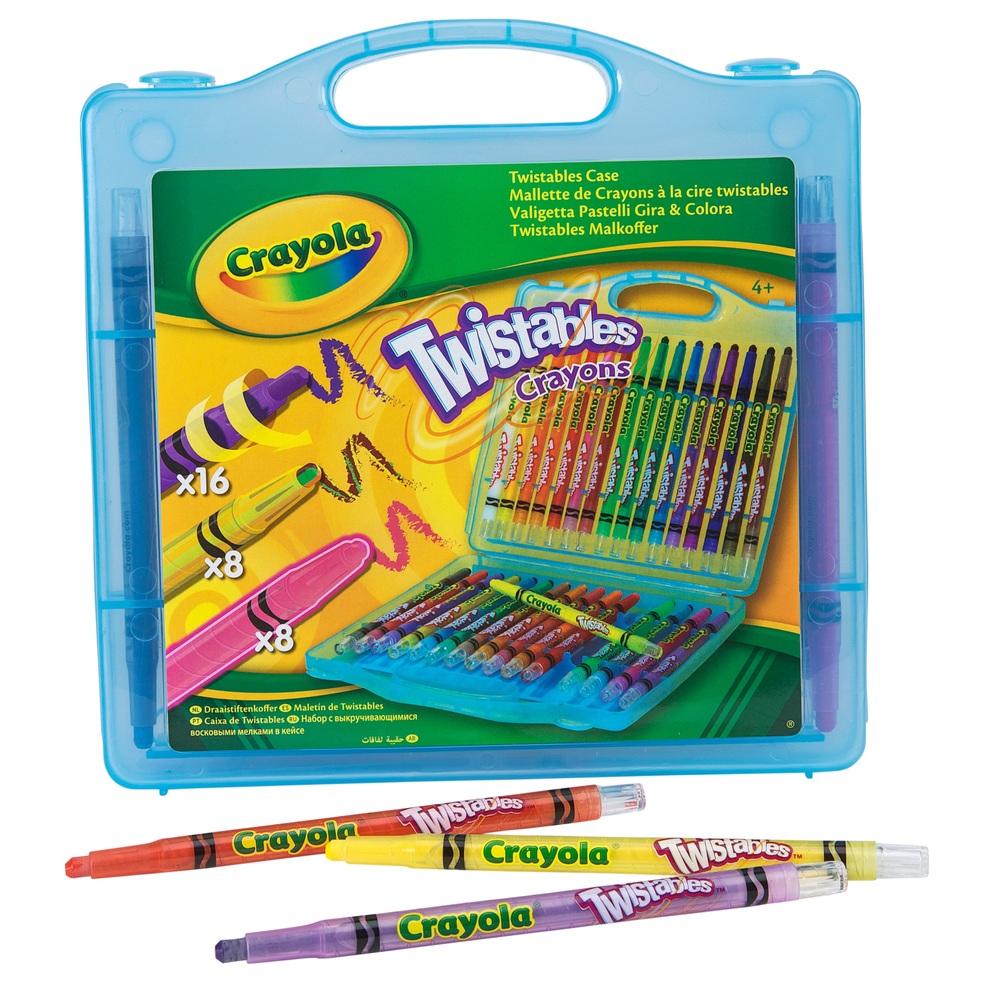Crayola 32-teiliges drehbares Etui