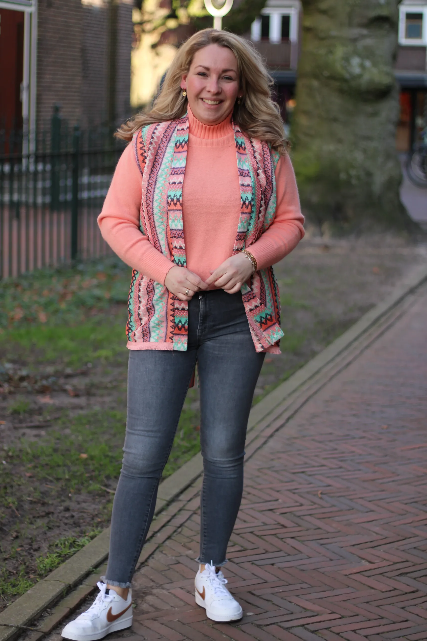 COJ Denim - Lina Fringe Jeans - Grey Vintage