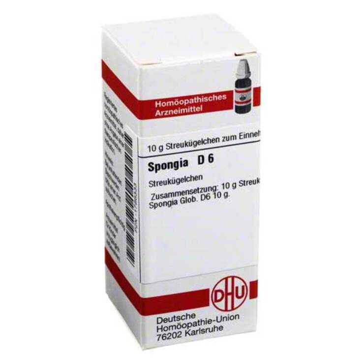 DHU Spongia D 6 Globuli, 10 g